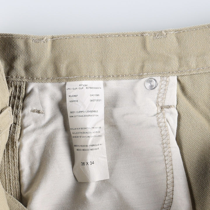 Dickies Duck Painter Pants Men's W37 cotton Beige type Vintage Second Hand