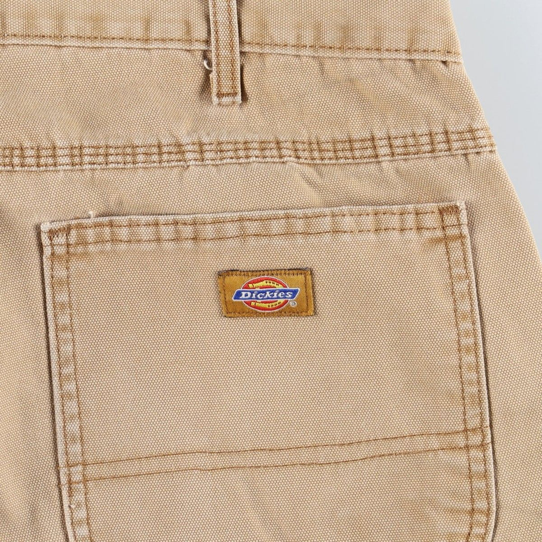 Dickies Regular Fit Duck Painter Pants, Men's W35 (approx.) cotton Khaki type beige Vintage Second Hand
