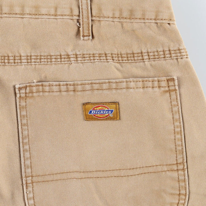 Dickies Regular Fit Duck Painter Pants, Men's W35 (approx.) cotton Khaki type beige Vintage Second Hand