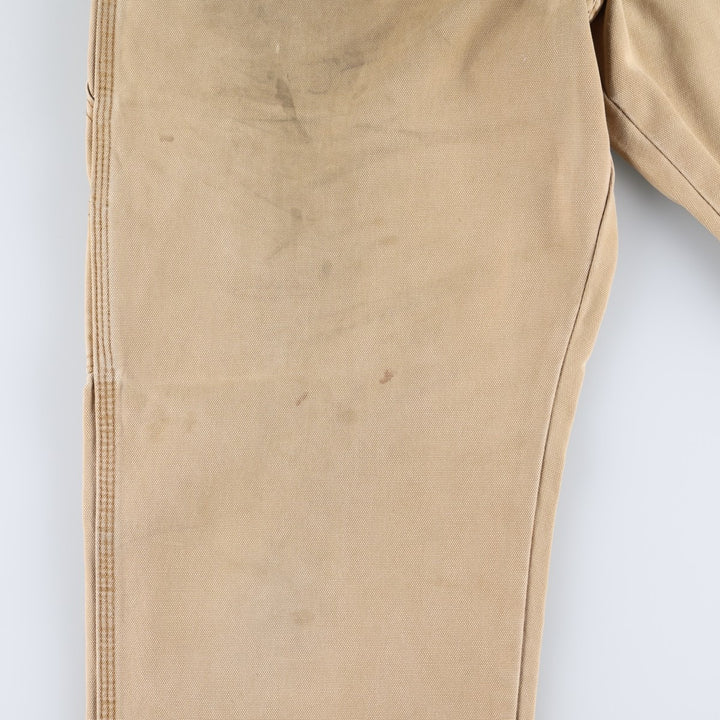 Dickies Regular Fit Duck Painter Pants, Men's W35 (approx.) cotton Khaki type beige Vintage Second Hand