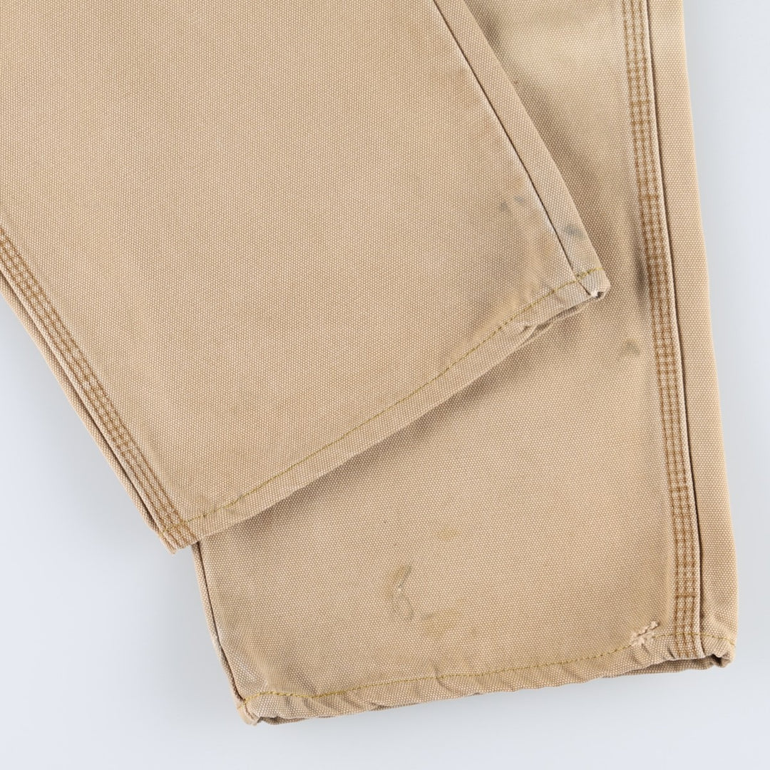 Dickies Regular Fit Duck Painter Pants, Men's W35 (approx.) cotton Khaki type beige Vintage Second Hand