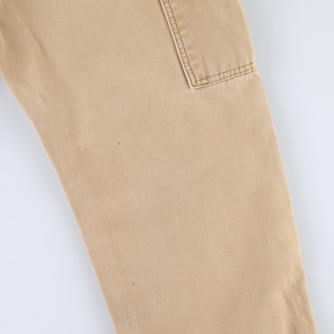 Dickies Regular Fit Duck Painter Pants, Men's W35 (approx.) cotton Khaki type beige Vintage Second Hand