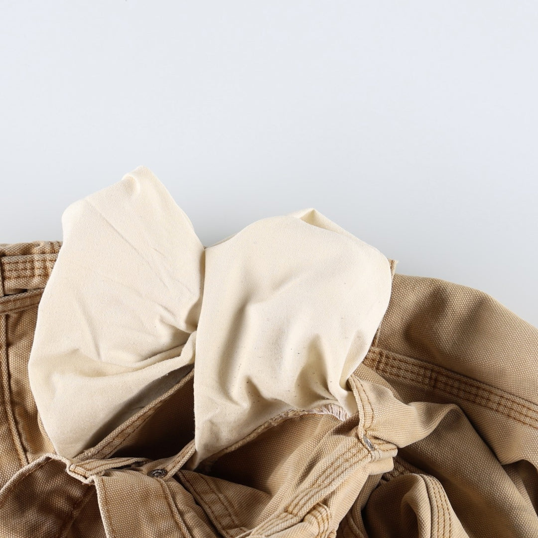 Dickies Regular Fit Duck Painter Pants, Men's W35 (approx.) cotton Khaki type beige Vintage Second Hand