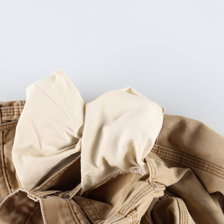 Dickies Regular Fit Duck Painter Pants, Men's W35 (approx.) cotton Khaki type beige Vintage Second Hand