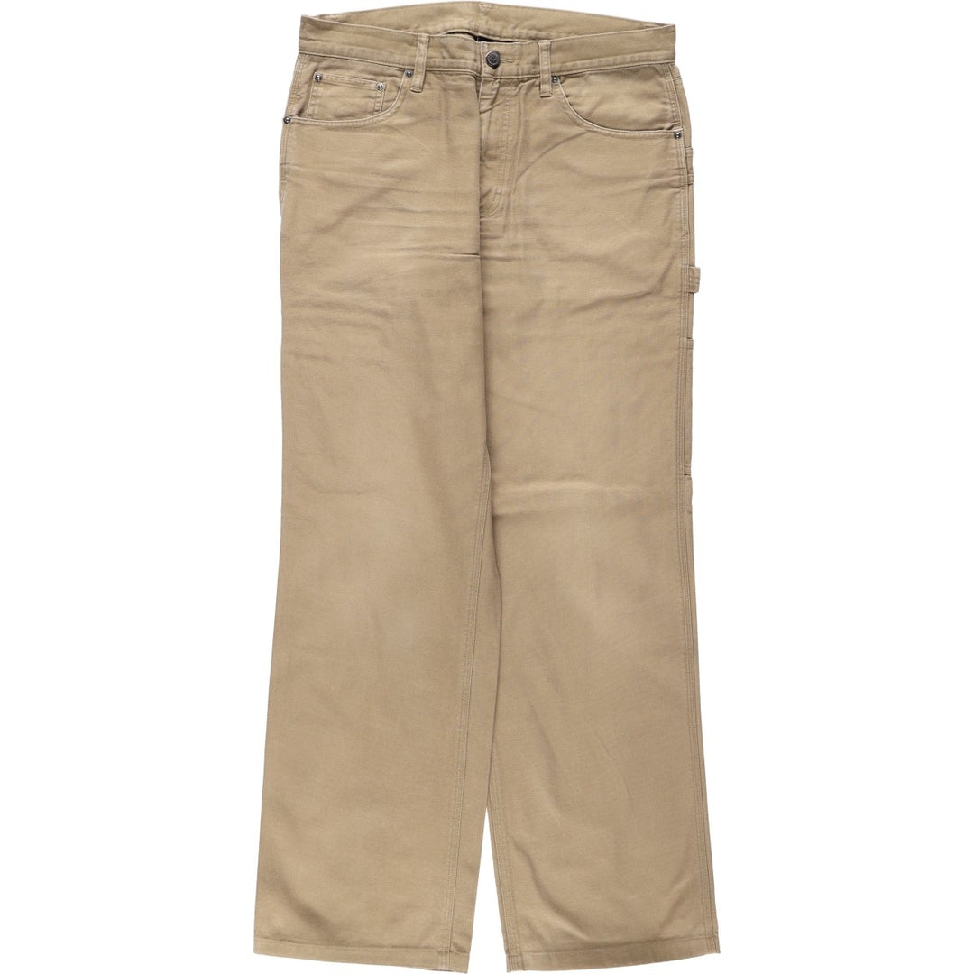 2000'S Patagonia Organic Cotton Duck Painter Pants 56335F9 Men's W34 (approx.) Organic cotton Khaki type beige Vintage Second Hand