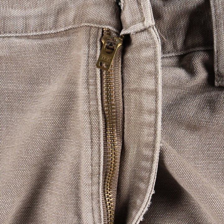 Carhartt Dungaree Fit Duck Painter Pants, Men's, W36 equivalent cotton beige type brown Vintage Second Hand