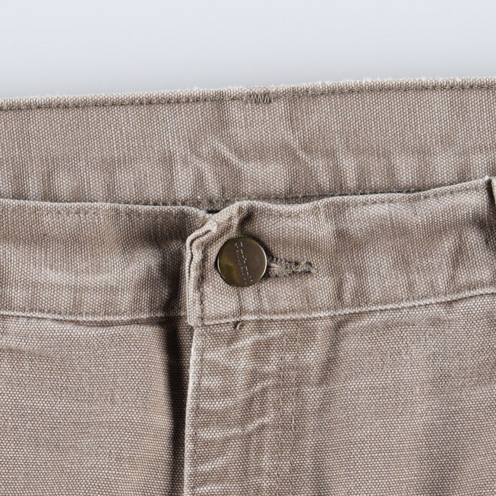 Carhartt Dungaree Fit Duck Painter Pants, Men's, W36 equivalent cotton beige type brown Vintage Second Hand