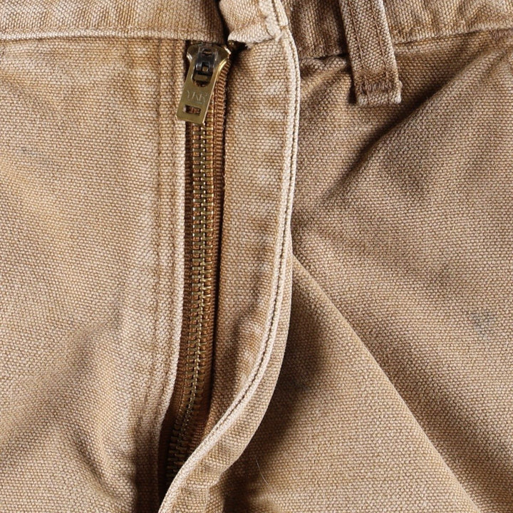 Carhartt Loose Original Fit Duck Painter Pants, Men's, W34 equivalent cotton Khaki type beige Vintage Second Hand