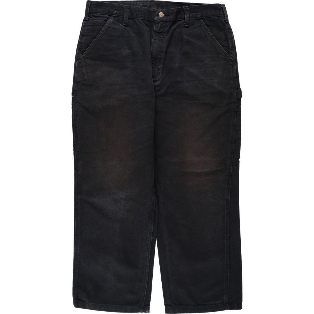 Carhartt Duck Painter Pants, Men's, W35 equivalent unclear black type Vintage Second Hand