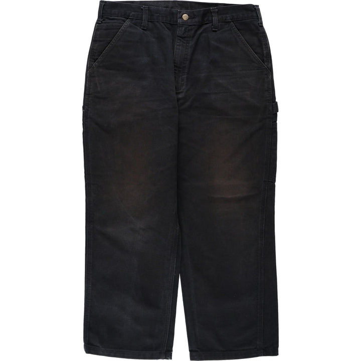 Carhartt Duck Painter Pants, Men's, W35 equivalent unclear black type Vintage Second Hand