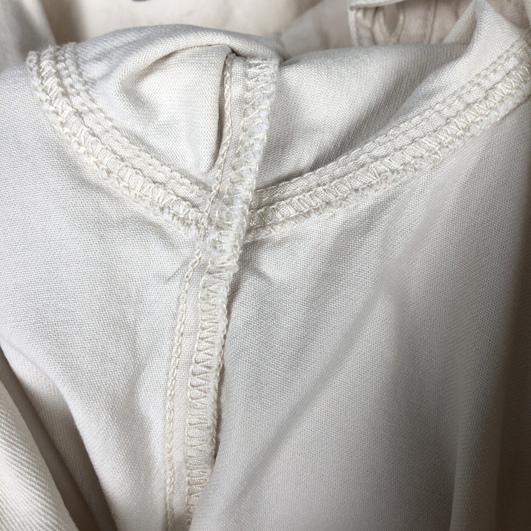 90'S Levi's RED TAB Long-Sleeve White Denim Shirt, Men's Size L (approx.), Vintage cotton white type Vintage Second Hand
