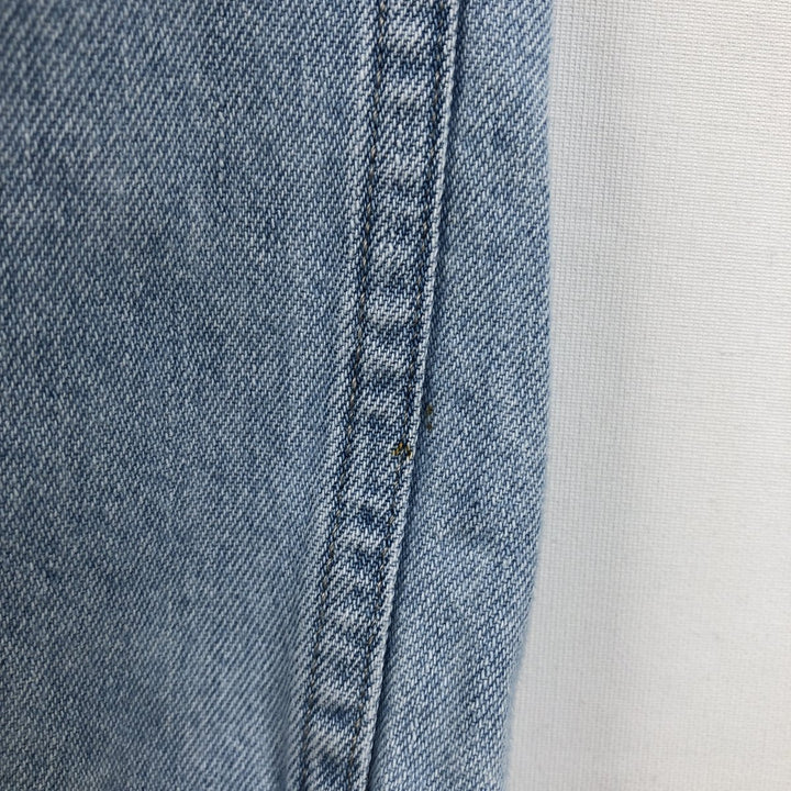 90'S J.Crew Long-Sleeve Button-Down Denim Shirt, Men's Size M (Equivalent), Vintage cotton Blue type light blue Vintage Second Hand