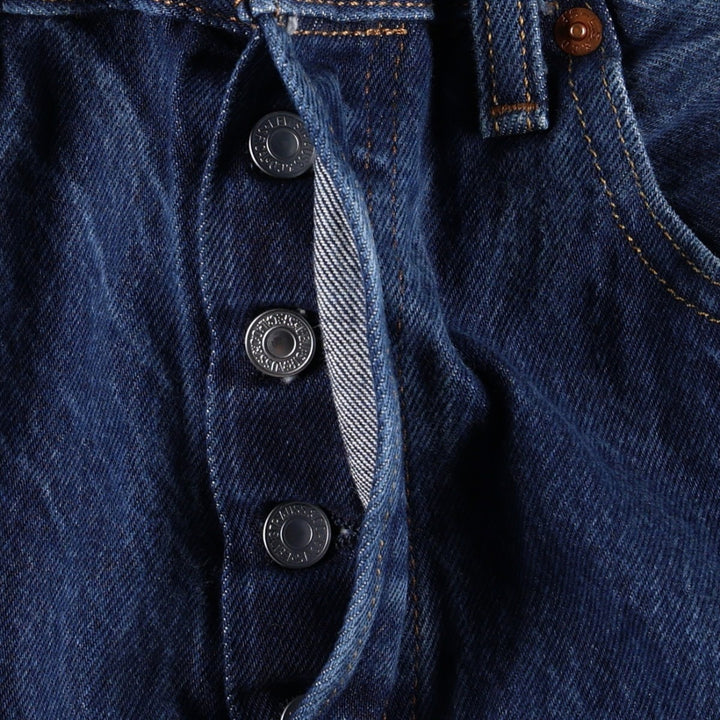 Levi's 501-0000 Straight Denim Pants, Men's W33 (approx.) cotton blue type Vintage Second Hand