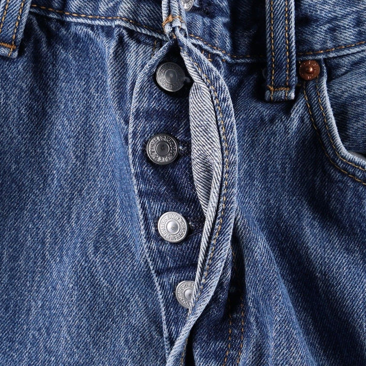 Levi's 501-0194 Straight Denim Pants, Men's W33 (approx.) cotton blue type Vintage Second Hand