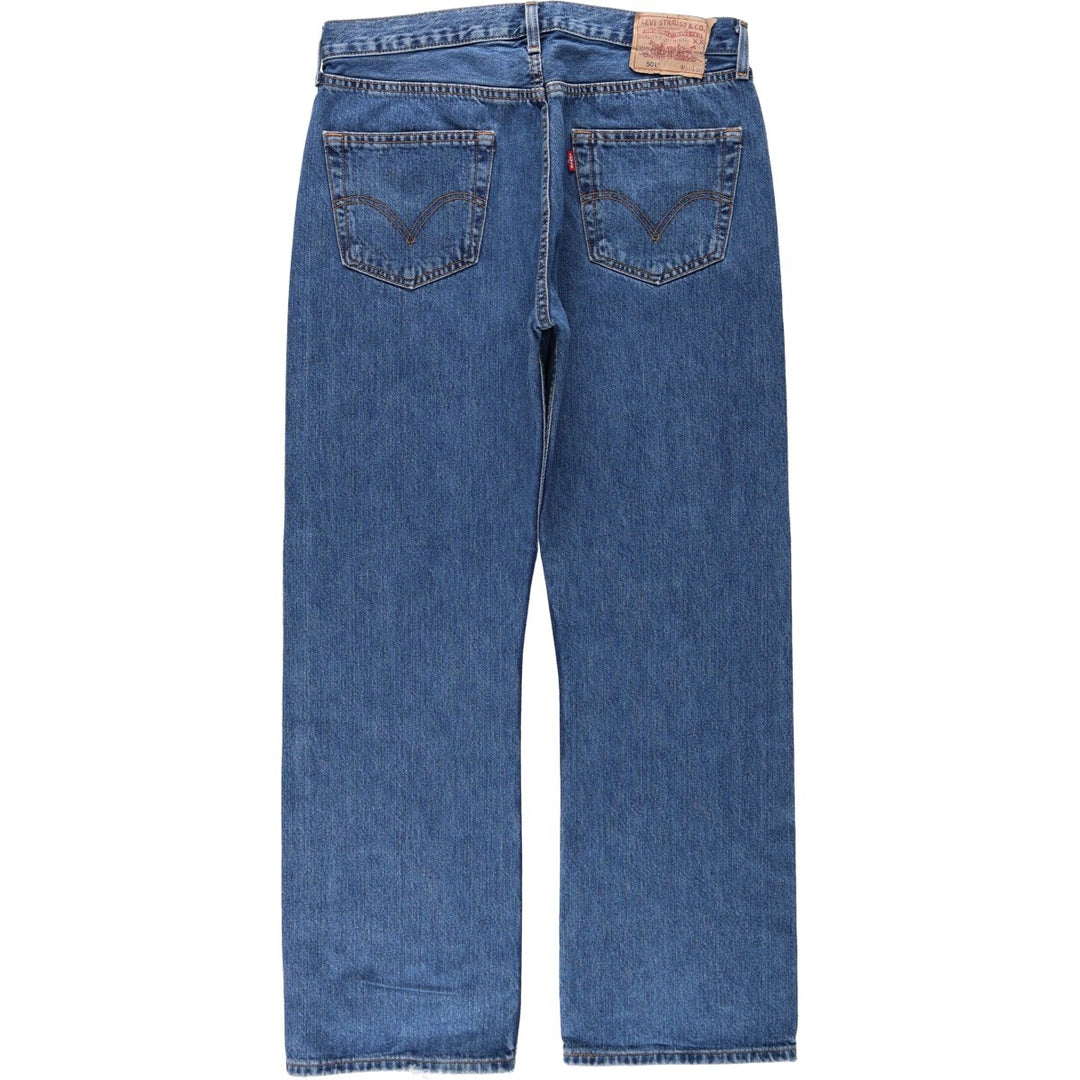 2000'S Levi's 501-0114 Straight Denim Pants, Men's Size W34 (approx.) cotton blue type Vintage Second Hand