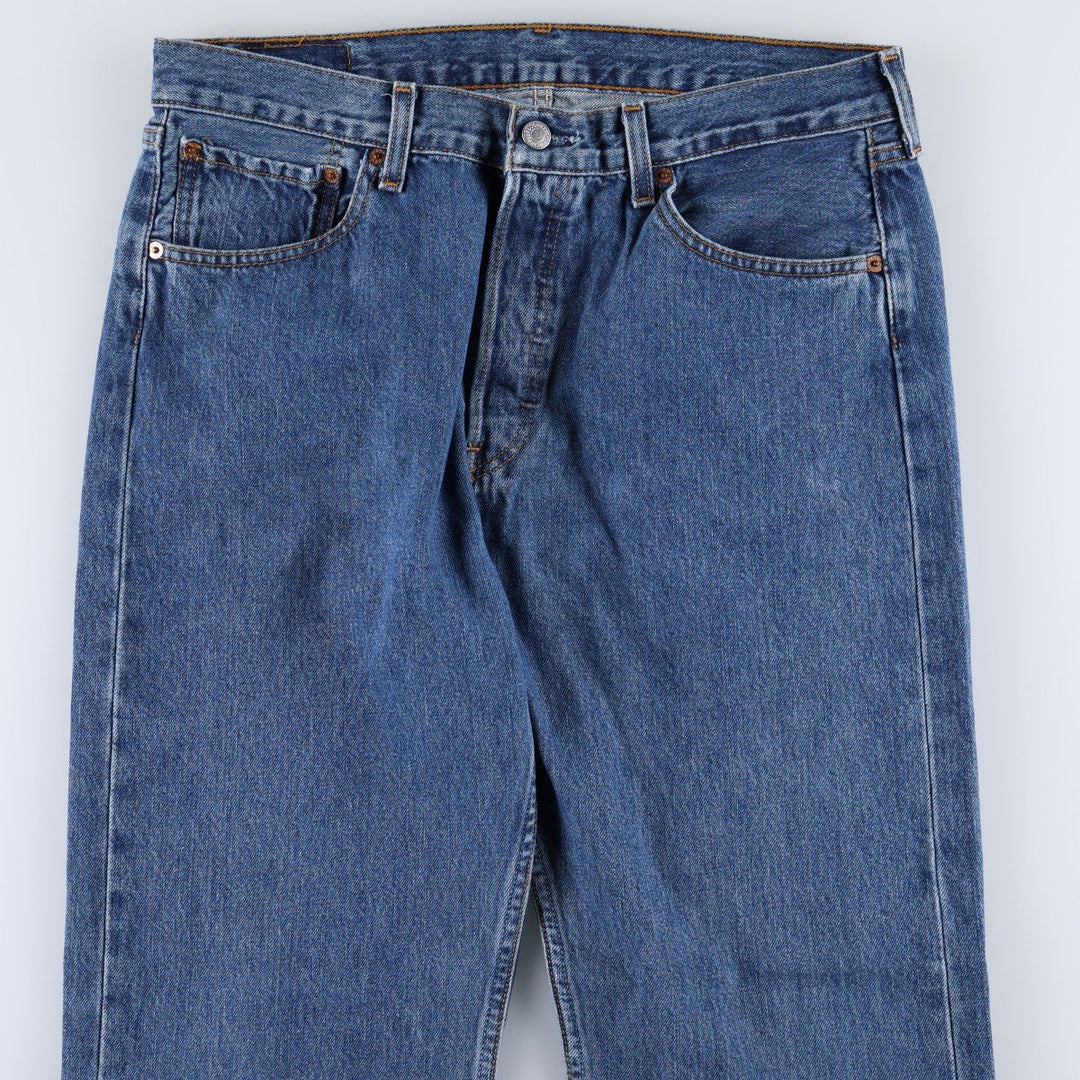2000'S Levi's 501-0114 Straight Denim Pants, Men's Size W34 (approx.) cotton blue type Vintage Second Hand