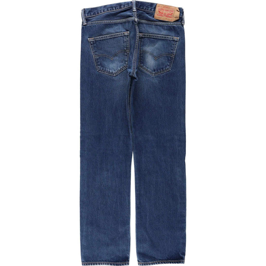 Levi's 501-2529 Straight Denim Pants, Men's W32 (approx.) cotton blue type Vintage Second Hand