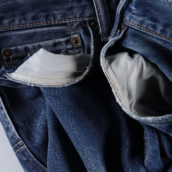 Levi's 501-2529 Straight Denim Pants, Men's W32 (approx.) cotton blue type Vintage Second Hand