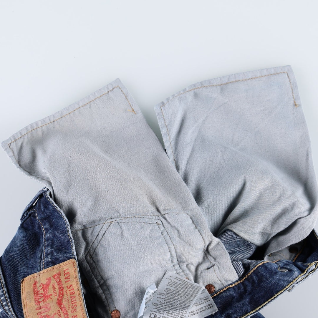 Levi's 501-2529 Straight Denim Pants, Men's W32 (approx.) cotton blue type Vintage Second Hand