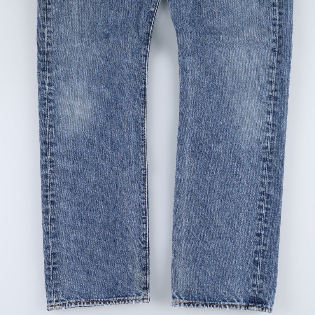 Levi's 501 straight denim pants for men, size W33 cotton blue type Vintage Second Hand