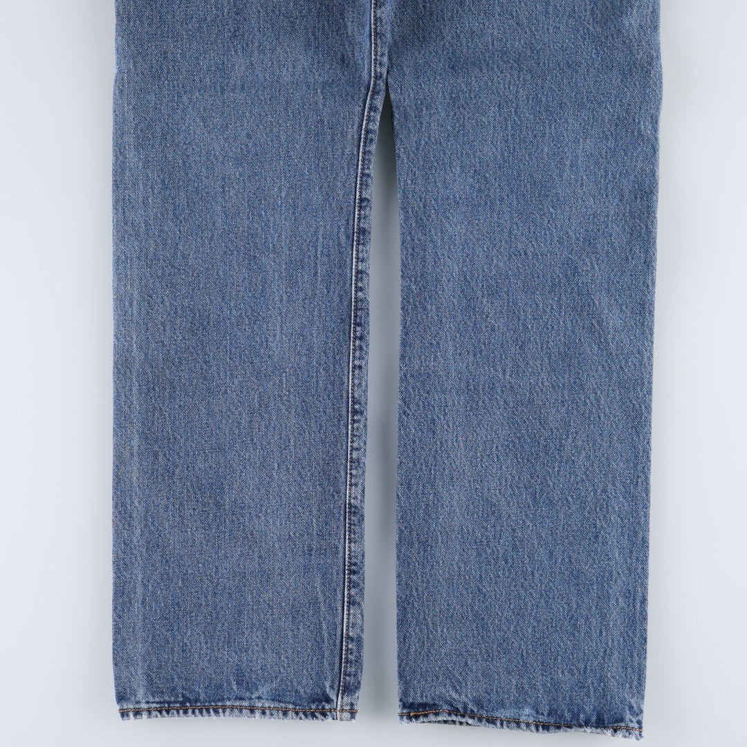 Levi's 501 straight denim pants for men, size W33 cotton blue type Vintage Second Hand