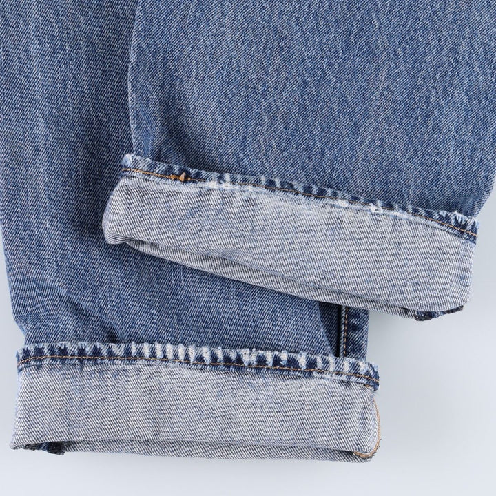 Levi's 501 straight denim pants for men, size W33 cotton blue type Vintage Second Hand