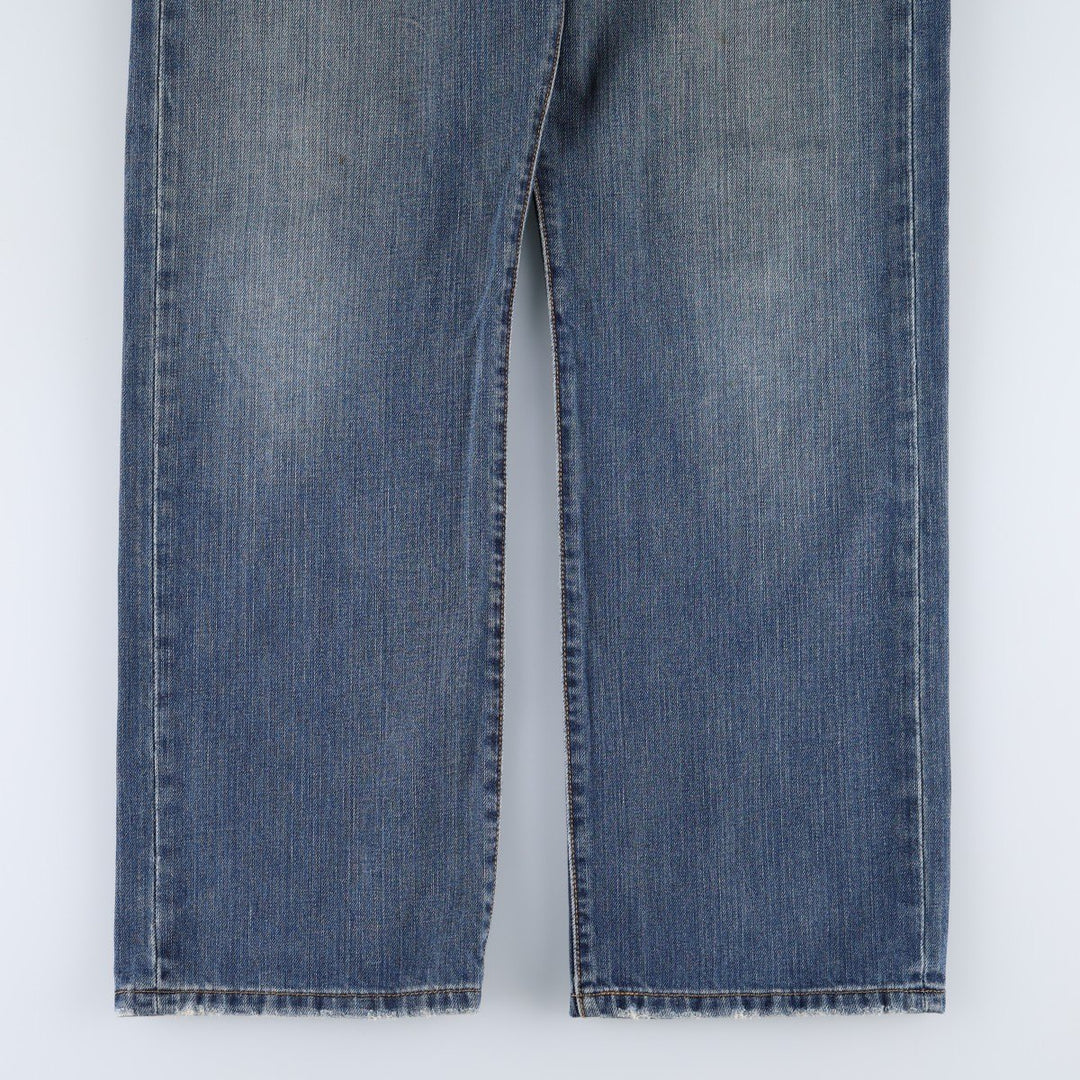 Levi's 501 Straight Leg Button-Fly Denim Pants for Men, W34 equivalent cotton blue type Vintage Second Hand