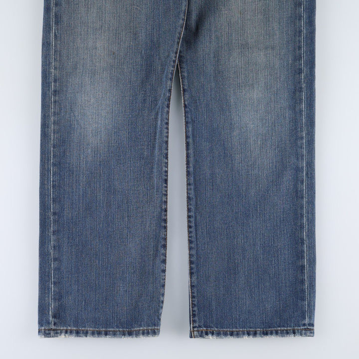 Levi's 501 Straight Leg Button-Fly Denim Pants for Men, W34 equivalent cotton blue type Vintage Second Hand