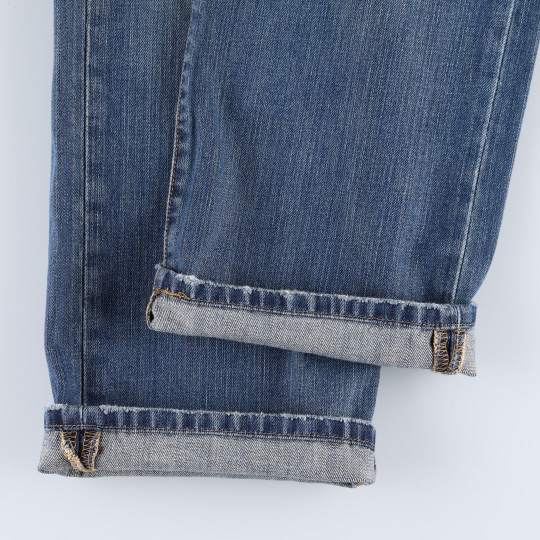 Levi's 501 Straight Leg Button-Fly Denim Pants for Men, W34 equivalent cotton blue type Vintage Second Hand
