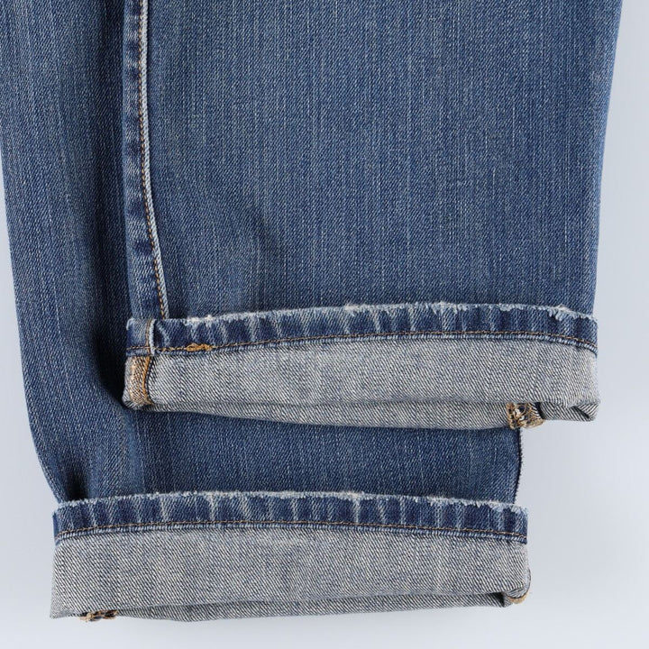 Levi's 501 Straight Leg Button-Fly Denim Pants for Men, W34 equivalent cotton blue type Vintage Second Hand