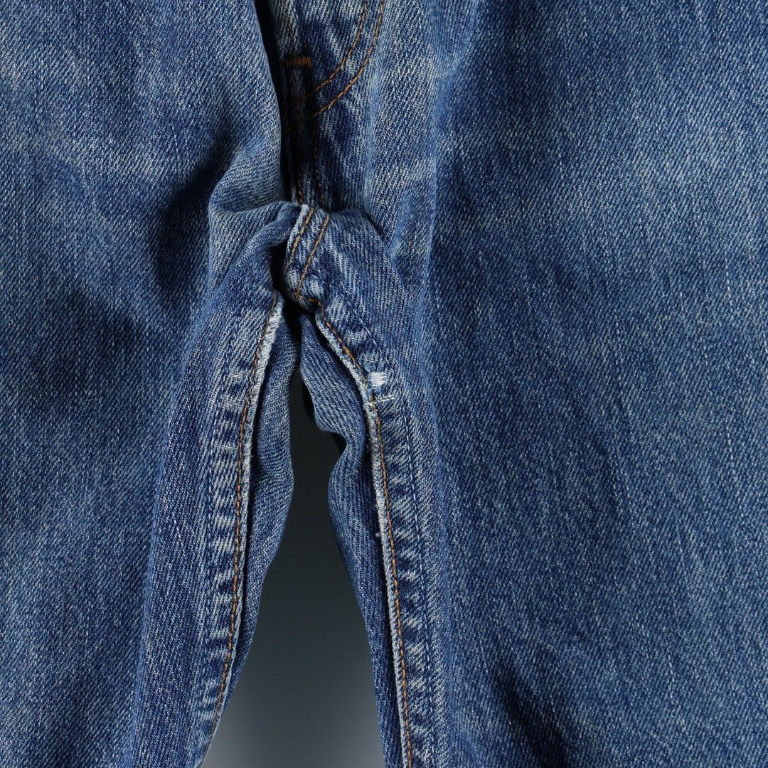 Levi's 501 Euro model straight denim pants for men, size W34 cotton blue type Vintage Second Hand