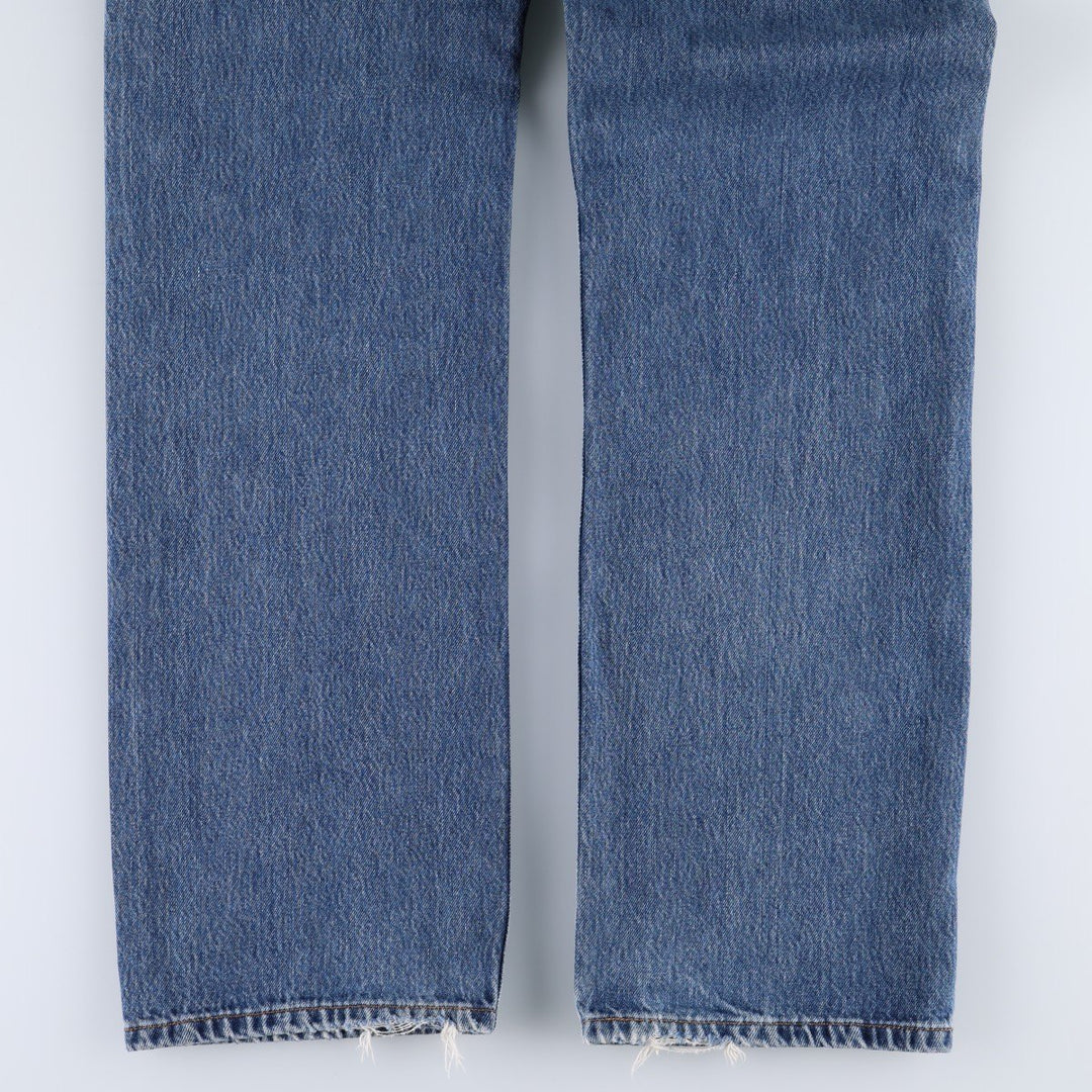 2000'S Levi's 501 Straight Leg Button-Fly Straight Denim Pants, Men's Size W34 (approx.) cotton blue type Vintage Second Hand