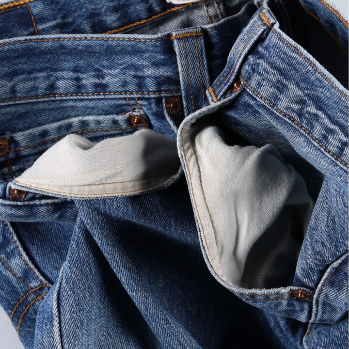 2000'S Levi's 501 Straight Leg Button-Fly Straight Denim Pants, Men's Size W34 (approx.) cotton blue type Vintage Second Hand
