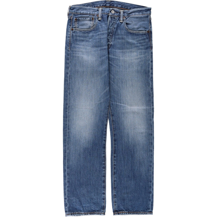 Levi's 501-2163 Straight Denim Pants, Men's W32 (approx.) cotton blue type Vintage Second Hand