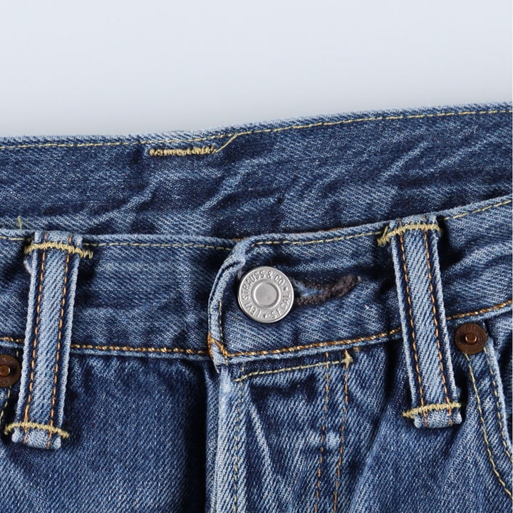 Levi's 501-2163 Straight Denim Pants, Men's W32 (approx.) cotton blue type Vintage Second Hand