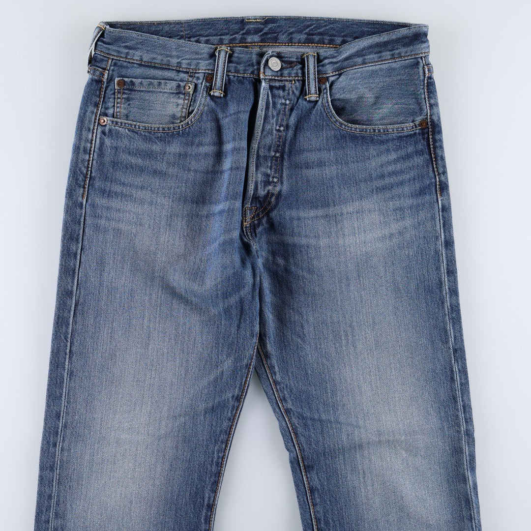 Levi's 501-2163 Straight Denim Pants, Men's W32 (approx.) cotton blue type Vintage Second Hand