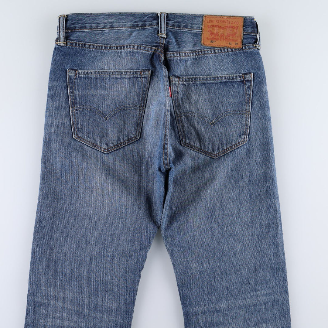 Levi's 501-2163 Straight Denim Pants, Men's W32 (approx.) cotton blue type Vintage Second Hand