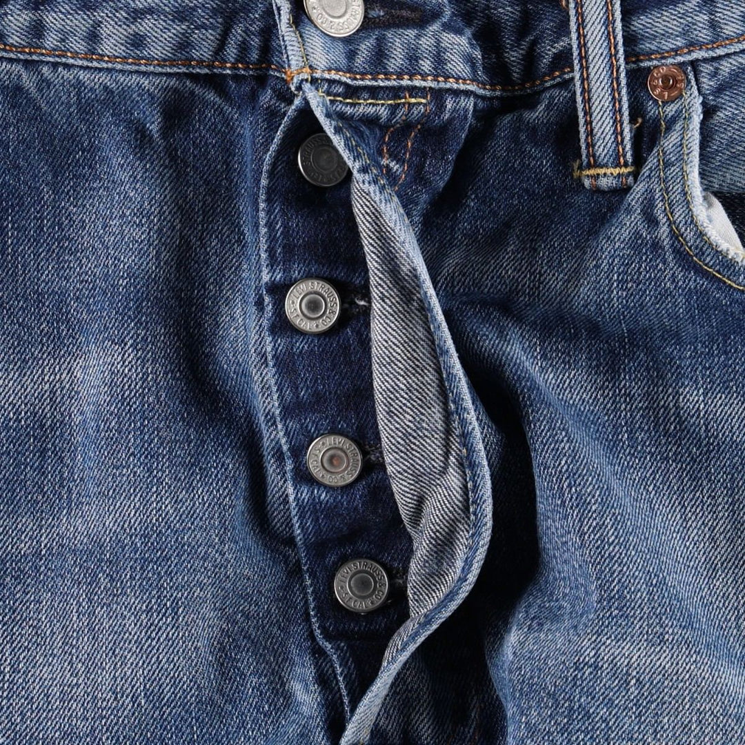 Levi's 501-1718 Straight Denim Pants, Men's W36 (approx.) cotton blue type Vintage Second Hand