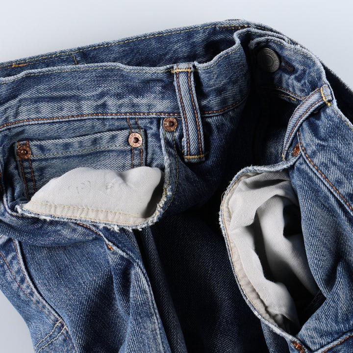 Levi's 501-1718 Straight Denim Pants, Men's W36 (approx.) cotton blue type Vintage Second Hand