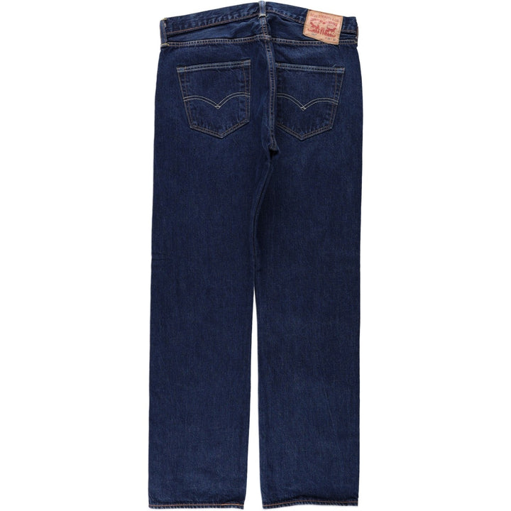 Levi's 501-0101 Straight Denim Pants, Men's Size W34 (approx.) cotton blue type Vintage Second Hand