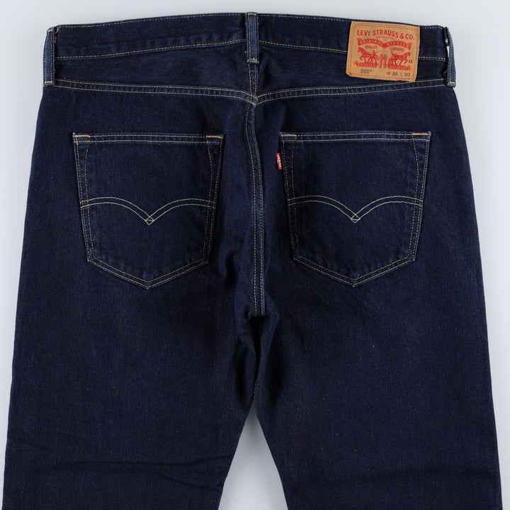 Levi's 501-2529 Straight Denim Pants, Men's W36 (approx.) cotton blue type Vintage Second Hand
