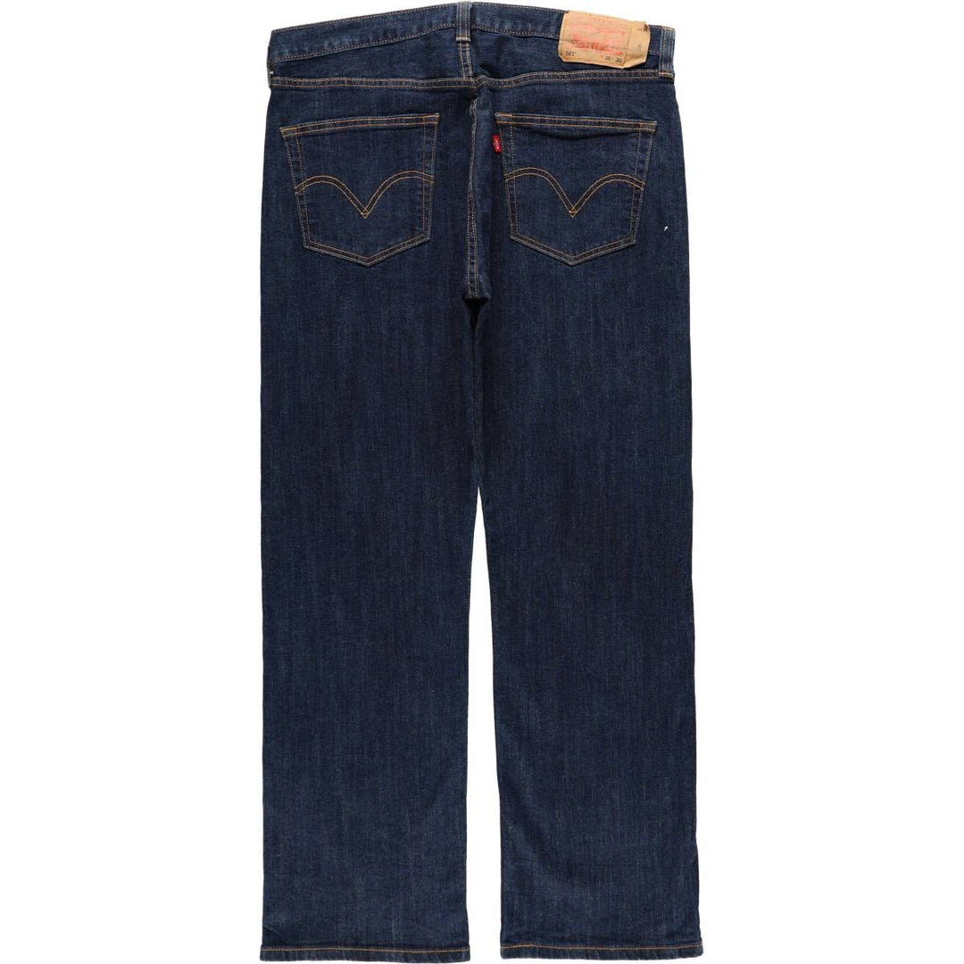 Levi's 501 straight denim pants for men, size W37 cotton blue type Vintage Second Hand