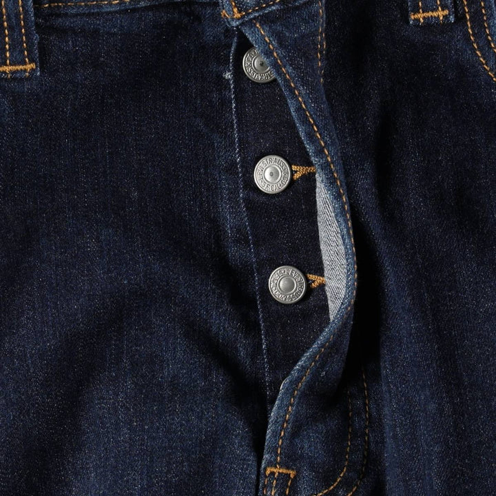 Levi's 501 straight denim pants for men, size W37 cotton blue type Vintage Second Hand