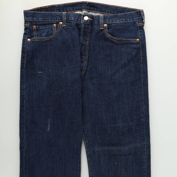 Levi's 501 straight denim pants for men, size W37 cotton blue type Vintage Second Hand