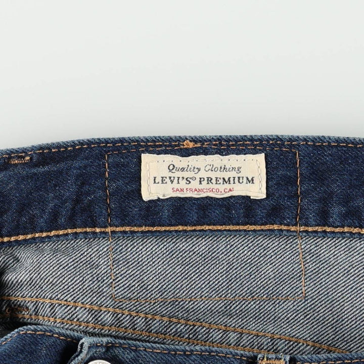 Levi's 501 Euro Model Straight Denim Pants Men's W36 cotton blue type Vintage Second Hand