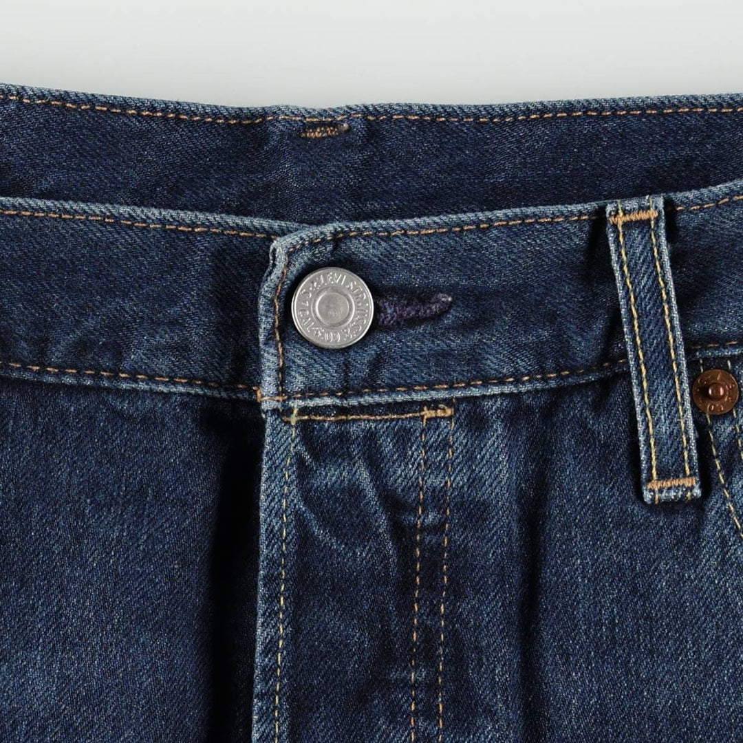 Levi's 501 Euro Model Straight Denim Pants Men's W36 cotton blue type Vintage Second Hand