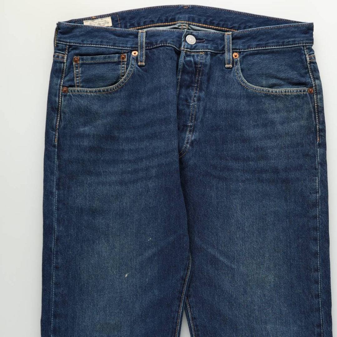 Levi's 501 Euro Model Straight Denim Pants Men's W36 cotton blue type Vintage Second Hand