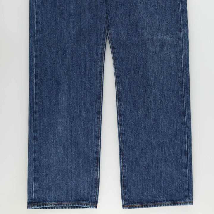 Levi's 501 straight denim pants for men, size W34 cotton blue type Vintage Second Hand