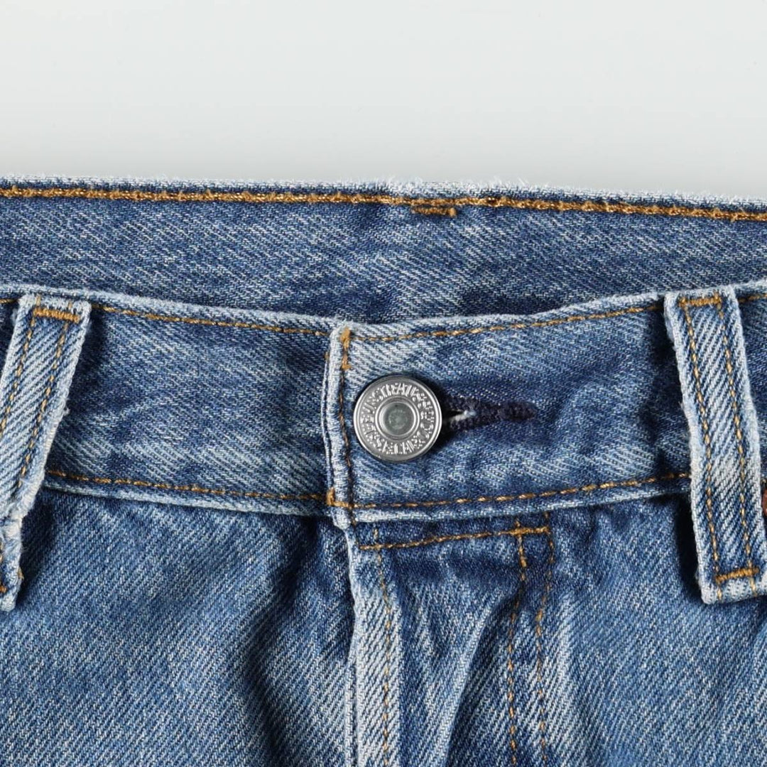 Levi's 501 straight denim pants for men, size W34 unclear blue type Vintage Second Hand