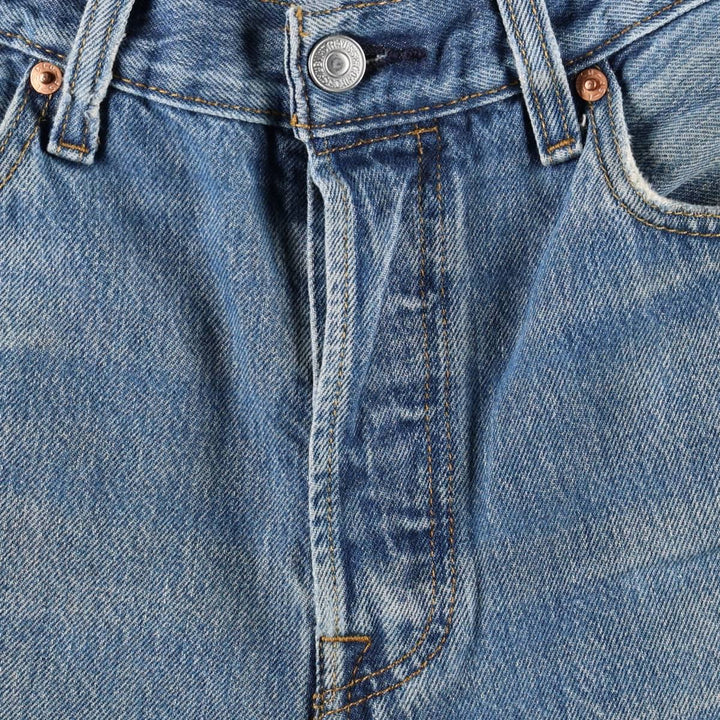 Levi's 501 straight denim pants for men, size W34 unclear blue type Vintage Second Hand